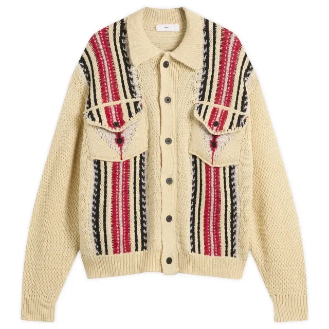 TOGA ARCHIVES Women's Mesh Knit Jacket Off White