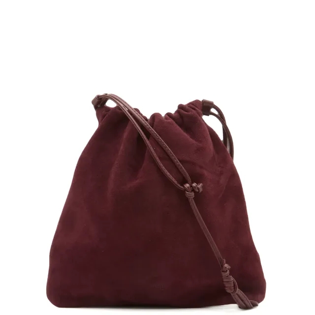 Nothing Written Women's Fatu Shoulder Bag Wine Suede