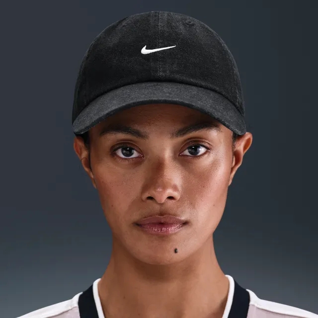 Nike Club Unstructured Denim Cap - Black - Cotton