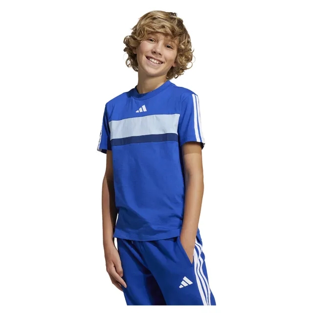Adidas Seasonal Essentials Tiberio 3 Stripes Short Sleeve T-shirt