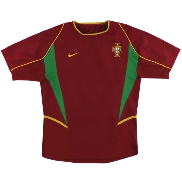 2002-04 Portugal Nike Home Shirt *Mint* L - Portugal / Mint 