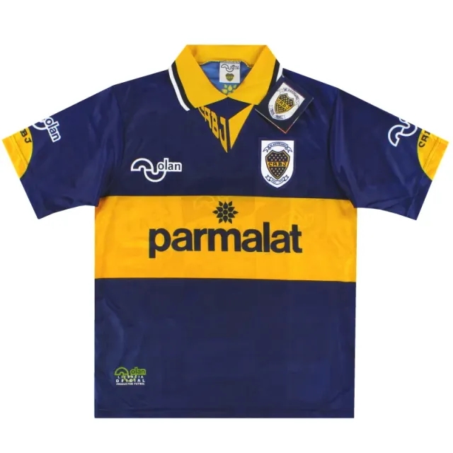 1995 Boca Juniors '90th Anniversary' Home Shirt *w/tags* S - Central and South American Clubs / w/tags 