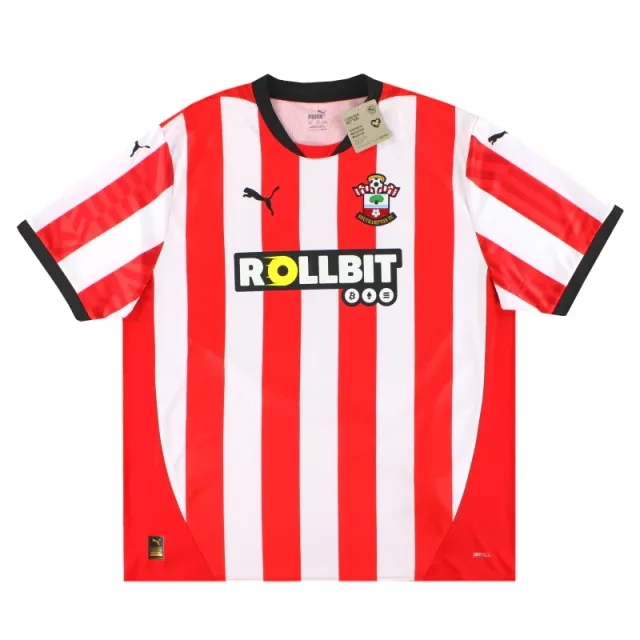 2024-25 Southampton Puma Home Shirt *w/tags* XXL - Southampton / w/tags 