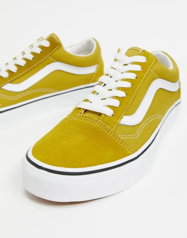 Vans Old Skool Trainers In Yellow