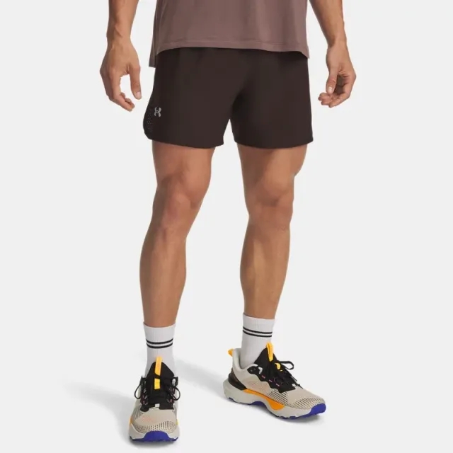 Under Armour  Trail Run Launch Men's 5" Shorts Kona Brown / Reflective L