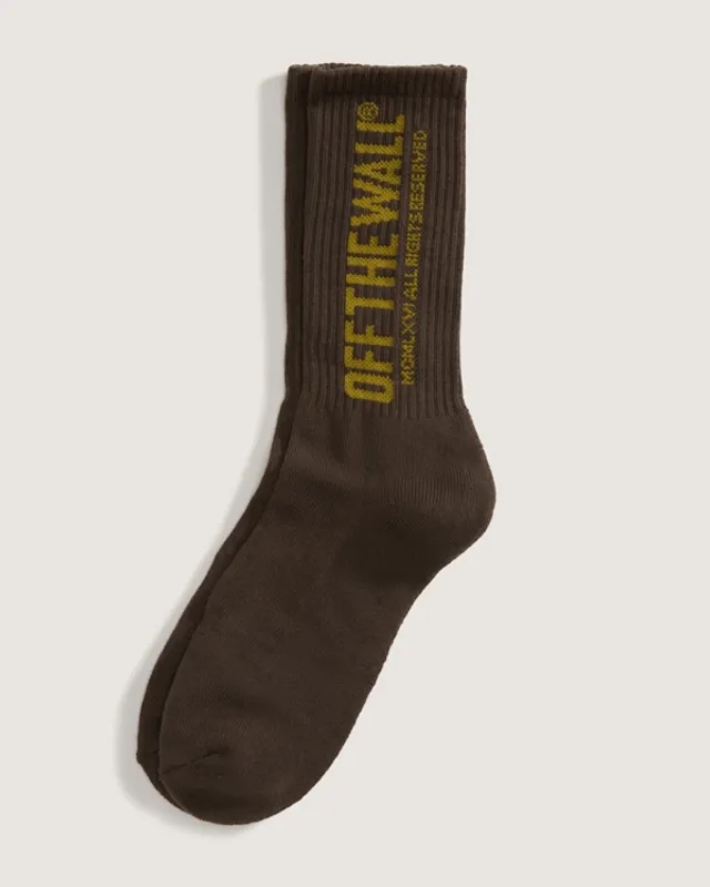 Vans - Hovley Crew Socks (1 Pair), Man, Brown