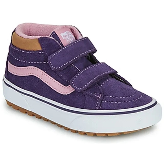 Vans - Kids Sk8-Mid Shoes (4-8 Years), Purple