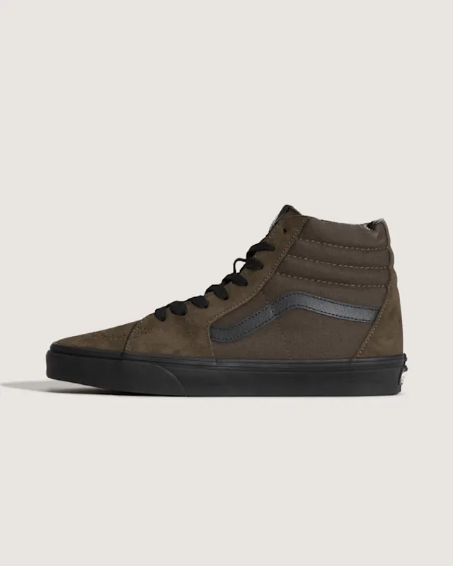 Vans - Sk8-Hi Shoes, Man, Brown