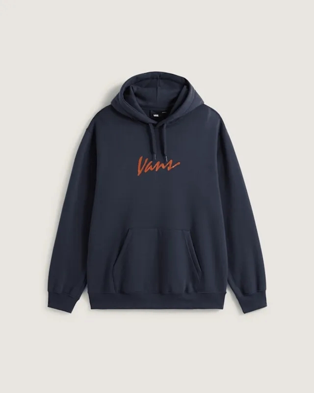 Vans - Scripted Vans Pullover Hoodie, Man, Blue