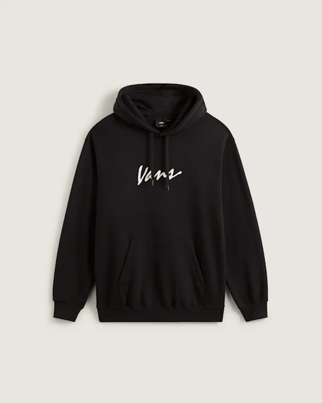 Vans - Scripted Vans Pullover Hoodie, Man, Black