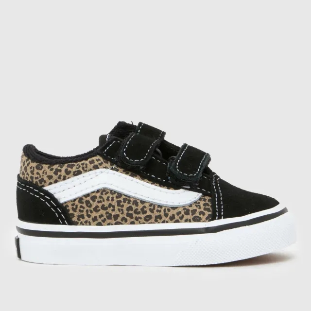 Vans - Toddler Old Skool Shoes (1-4 Years), Black