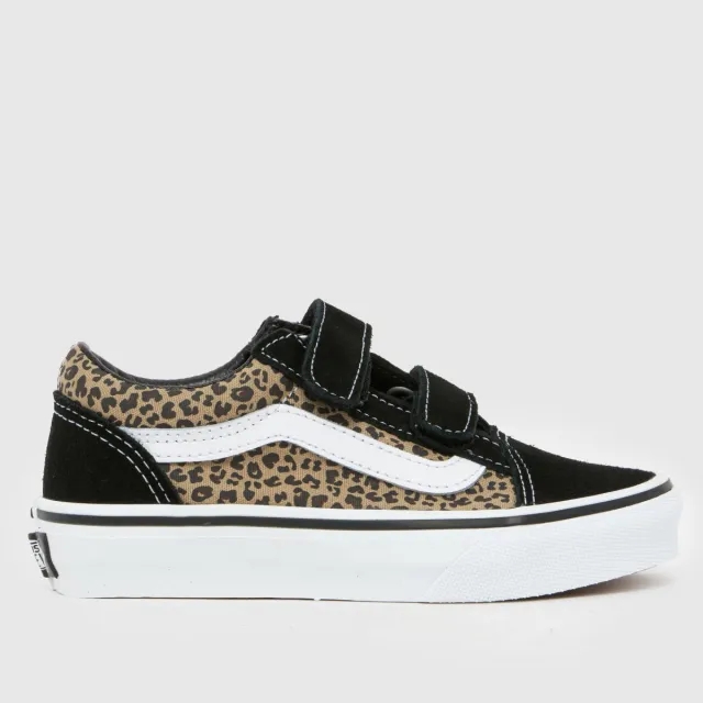 Vans - Kids Old Skool Shoes (4-8 Years), Black