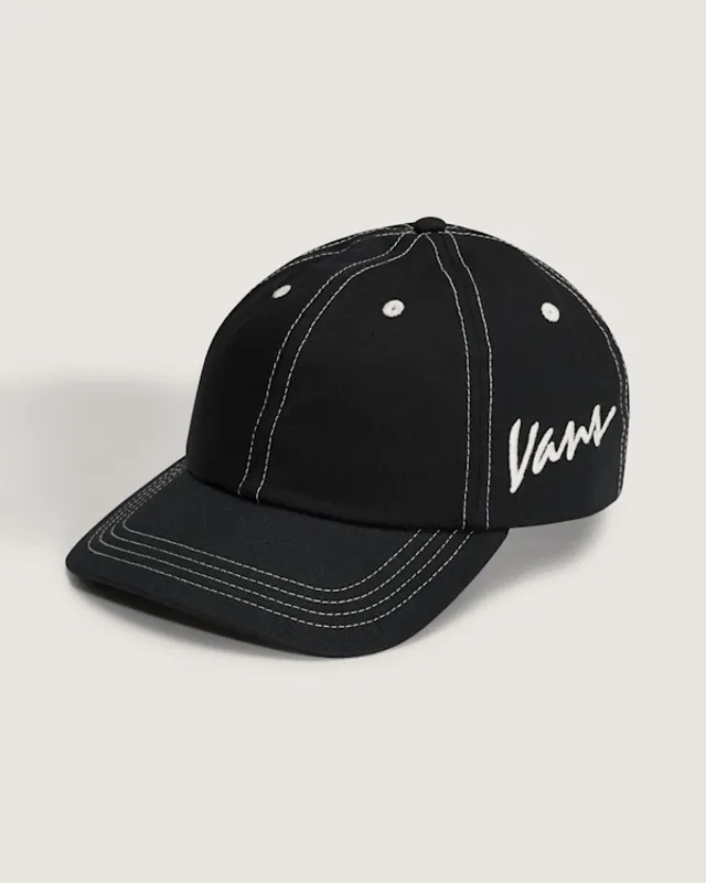 Vans - Classic Script Jockey Hat, Man, Black