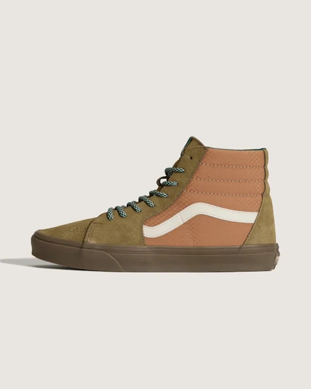 Vans - Sk8-Hi Shoes, Man, Brown