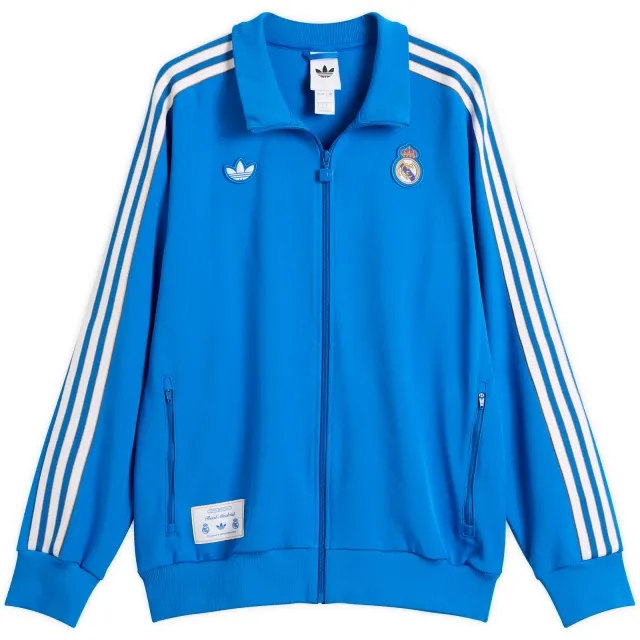 Adidas Men's Real Madrid Icon Track Top Bluebird/White