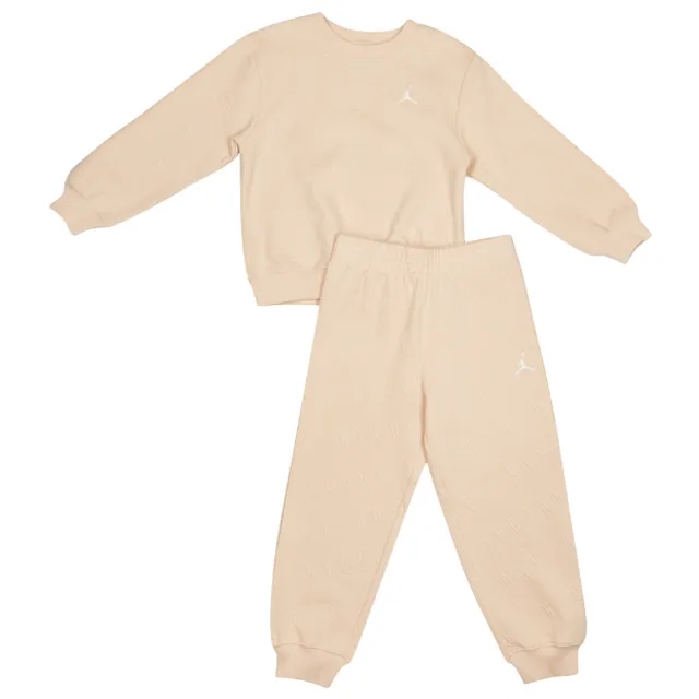 Jordan Bubble Knit Unisex Tracksuits - Beige