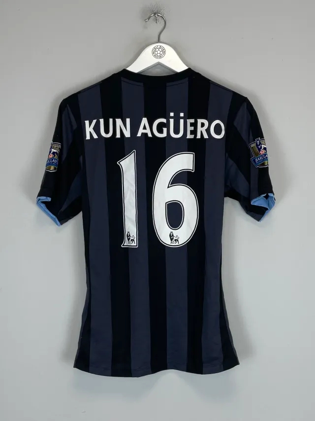 2012/13 MANCHESTER CITY AGUERO #16 THIRD SHIRT (S) UMBRO | Cult Kits
