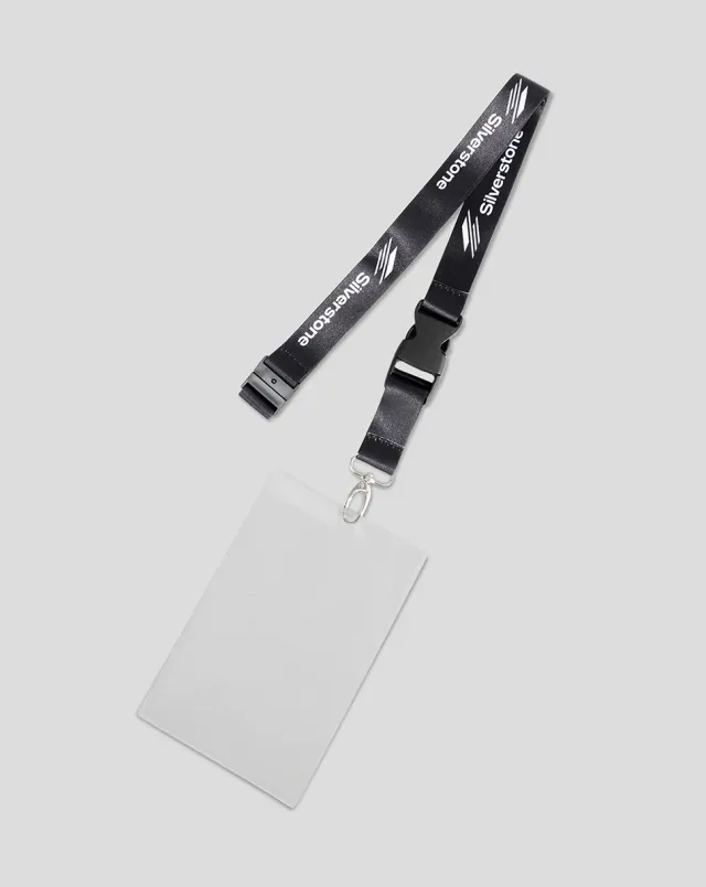 Castore Black Silverstone Lanyard