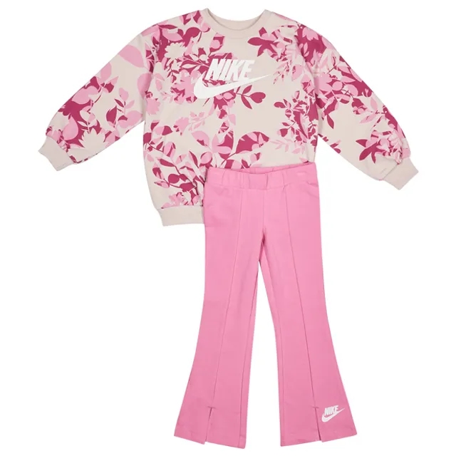 Nike Floral Unisex Tracksuits - Pink