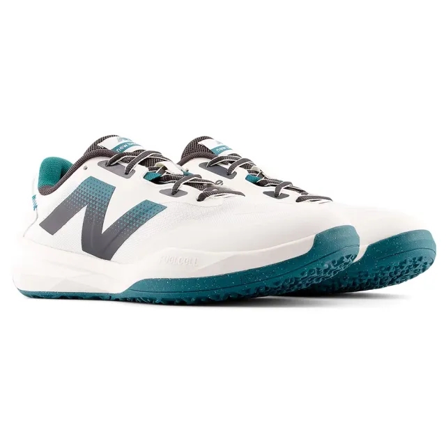 New Balance Men's 796v4 Padel in White/Green/Black Synthetic