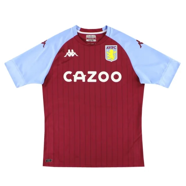 2020-21 Aston Villa Kappa Kombat Home Shirt L - Aston Villa / w/tags 