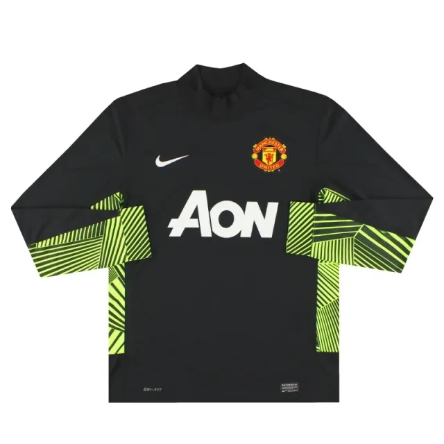 2011-12 Manchester United Nike Goalkeeper Shirt M - Manchester United / Excellent 