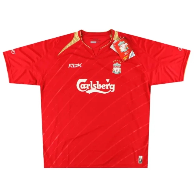 2005-06 Liverpool Reebok Champions League Home Shirt *w/tags* XL - Liverpool / w/tags 