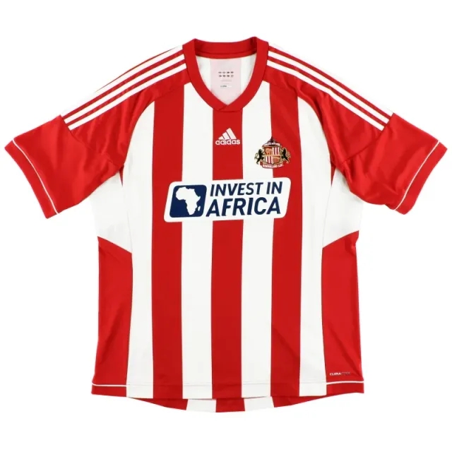 2012-13 Sunderland adidas Home Shirt L - Sunderland / Very good 