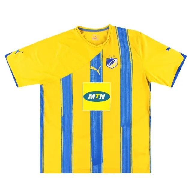 2011-12 Apoel FC Puma Home Shirt XL - Other European Clubs / Excellent 