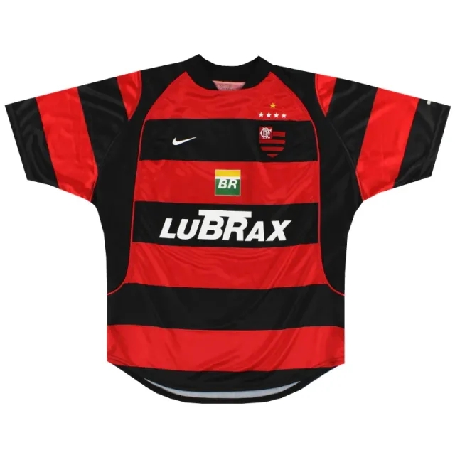 2003-04 Flamengo Nike Home Shirt XL - Central and South American Clubs / Excellent 