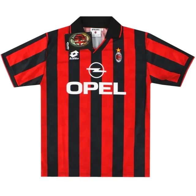 1995-96 AC Milan Lotto Home Shirt *w/tags* XL - AC Milan / w/tags 