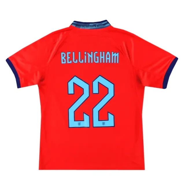 2022-23 England Nike Away Shirt Bellingham #22 M - England / Excellent 