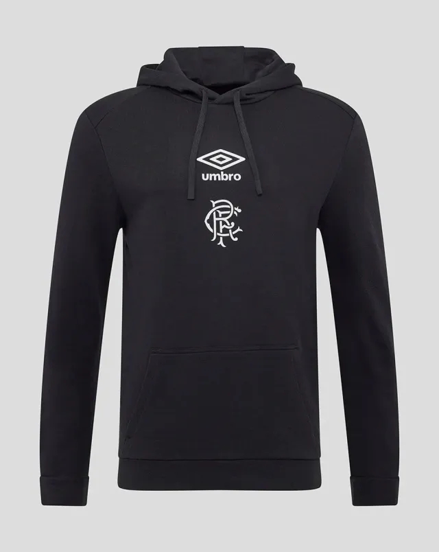 Castore Rangers Men's 25/26 Presentation Logo Hoodie - Microchip