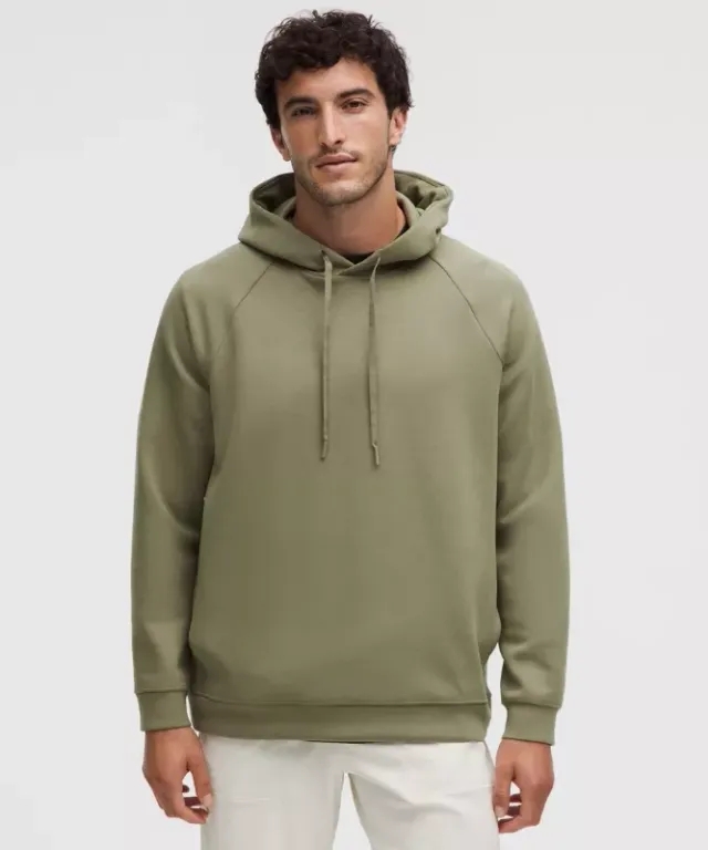 lululemon – Men's Smooth Spacer Classic-Fit Pullover Hoodie – Color Green – Size L