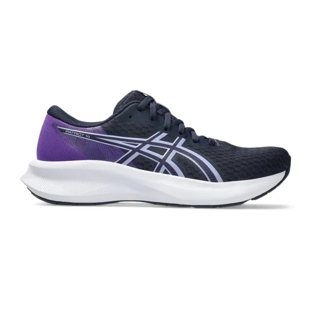 ASICS Patriot 14 Neutral Running Shoe Women - Dark Blue, Lilac