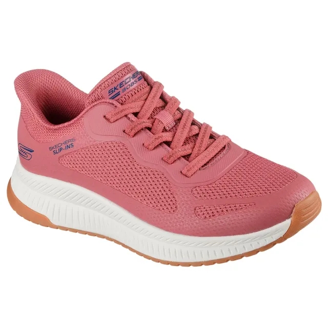 Skechers Women's Slip-ins: BOBS Squad 4 - Staple Look Sneaker in Rose