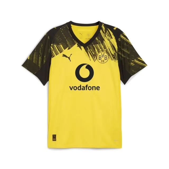 PUMA Borussia Dortmund 25/26 Home Jersey Youth, Faster Yellow/Black