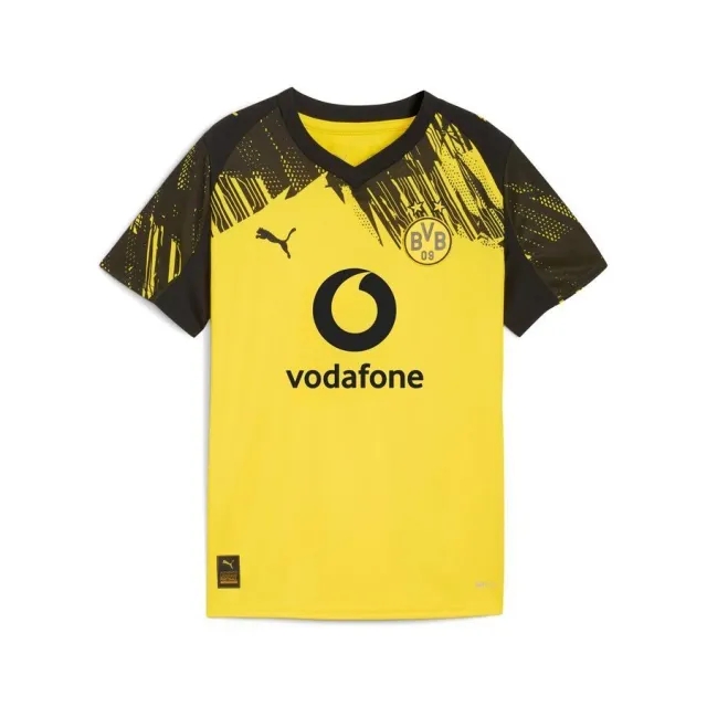 PUMA Borussia Dortmund 25/26 Authentic Home Jersey Men, Faster Yellow/Black