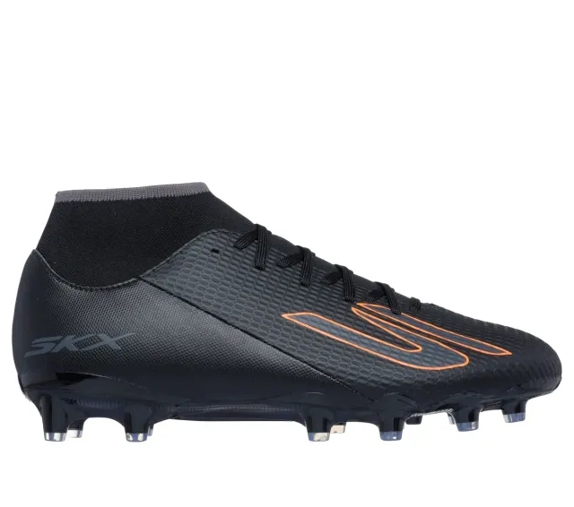 Skechers SKX_2 High Academy AG Shoes in Black/Orange