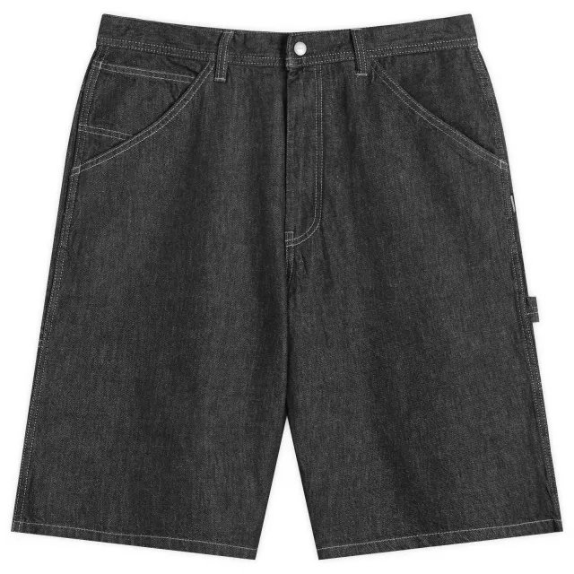 Neighborhood Men's Denim Painter Shorts Black