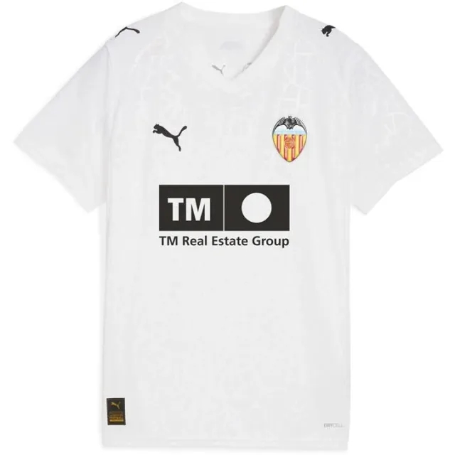 PUMA Valencia CF 25/26 Home Jersey Youth, White, size 11-12 Youth