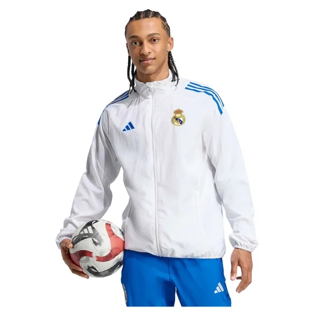 Adidas Real Madrid Tiro 25/26 Competition Presentation Jacket