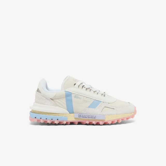 Lacoste Women's Elite Active Sneakers - Off White & Light Blue