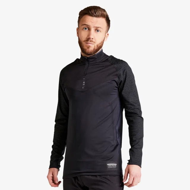 Adult Football Sweatshirt Clr - Black