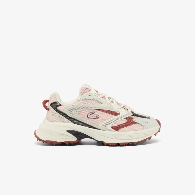 Lacoste Women’s L003 Neo Shot Sneakers - Light Pink & Off White