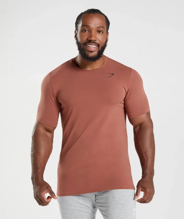  Essential T-Shirt - Rose Brown