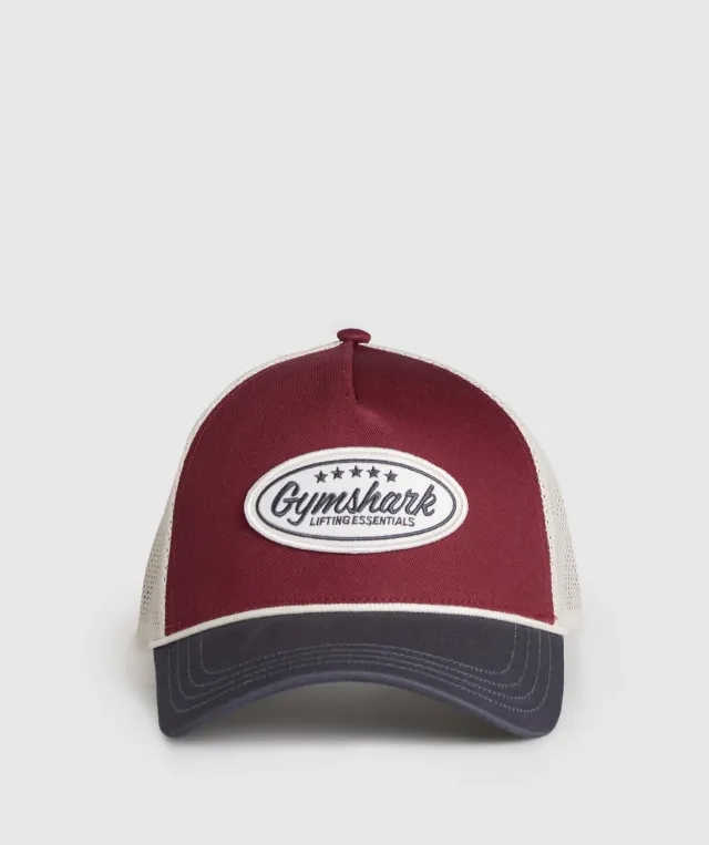  Trucker Cap - Reps Red/Titanium Blue