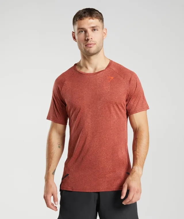  Apex T-Shirt - Cherry Brown/Pepper Red