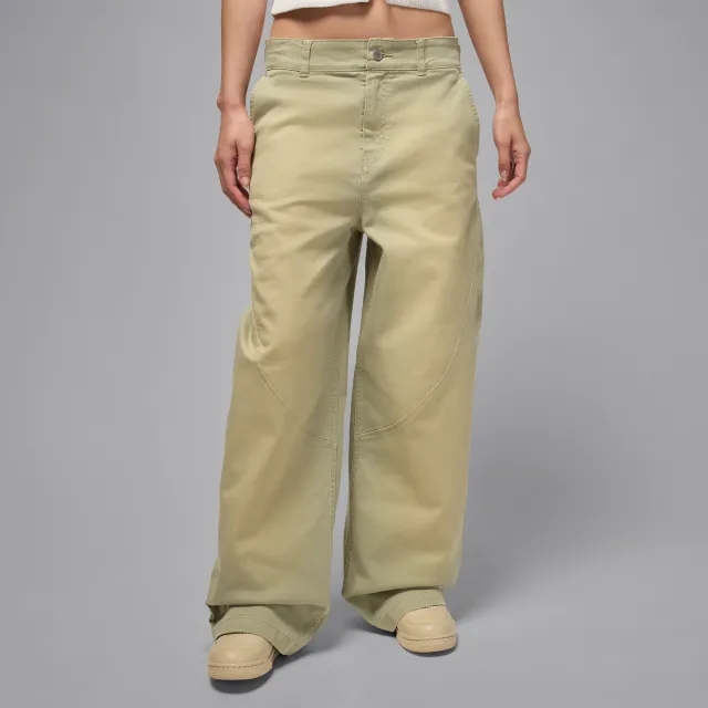 Nike Jordan Flight Women's '91 Wide-Leg Baggy Trousers - Brown