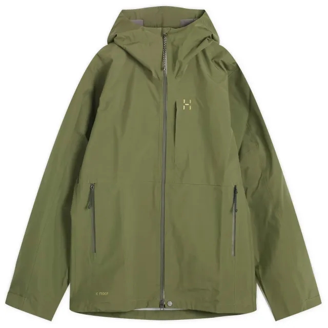 Haglöfs Men's Front Proof II Waterproof Jacket Seaweed Green